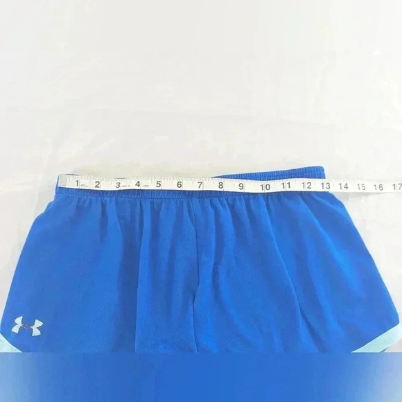 Under Armour Women's Size Small Blue Loose Fit Athletic Shorts - Picture 7 of 11
